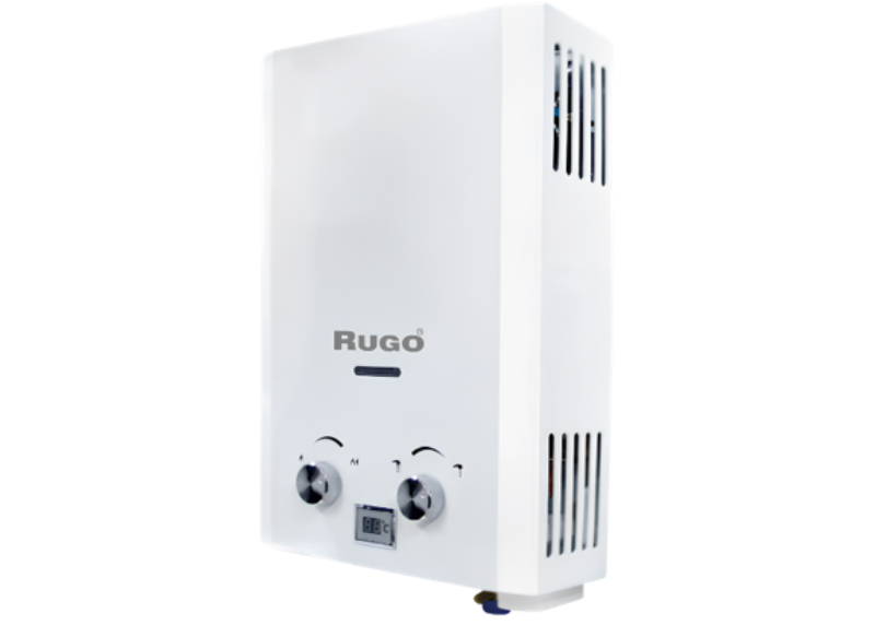 Calentador instantáneo RUGO de 6 L con display para Gas LP